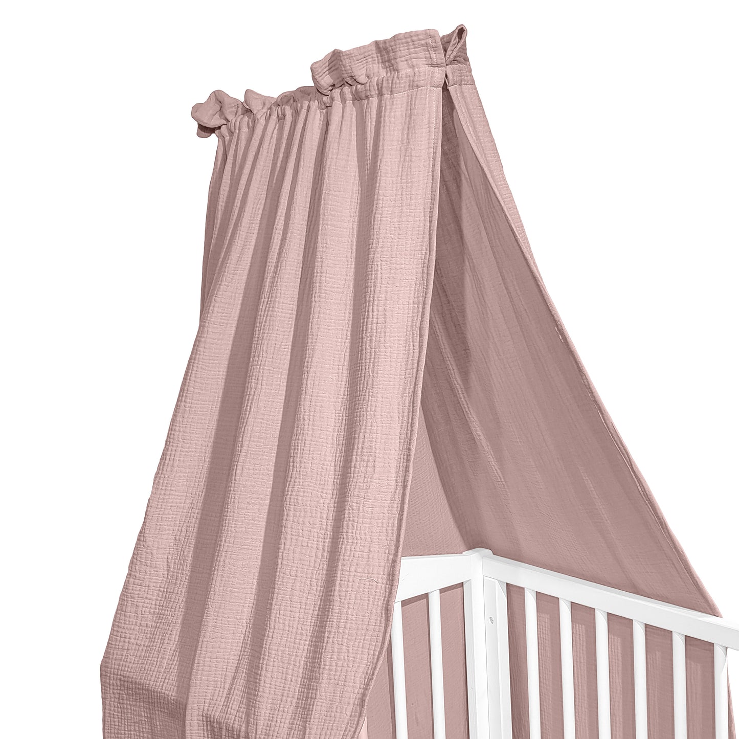 Muslin Crib Canopy with the Canopy Support