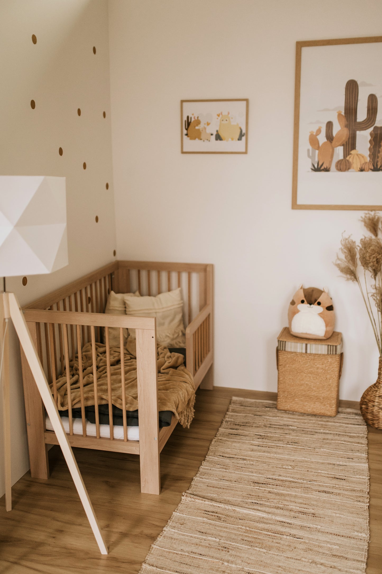 Crib Olivia Collection Beechwood 120x60 cm
