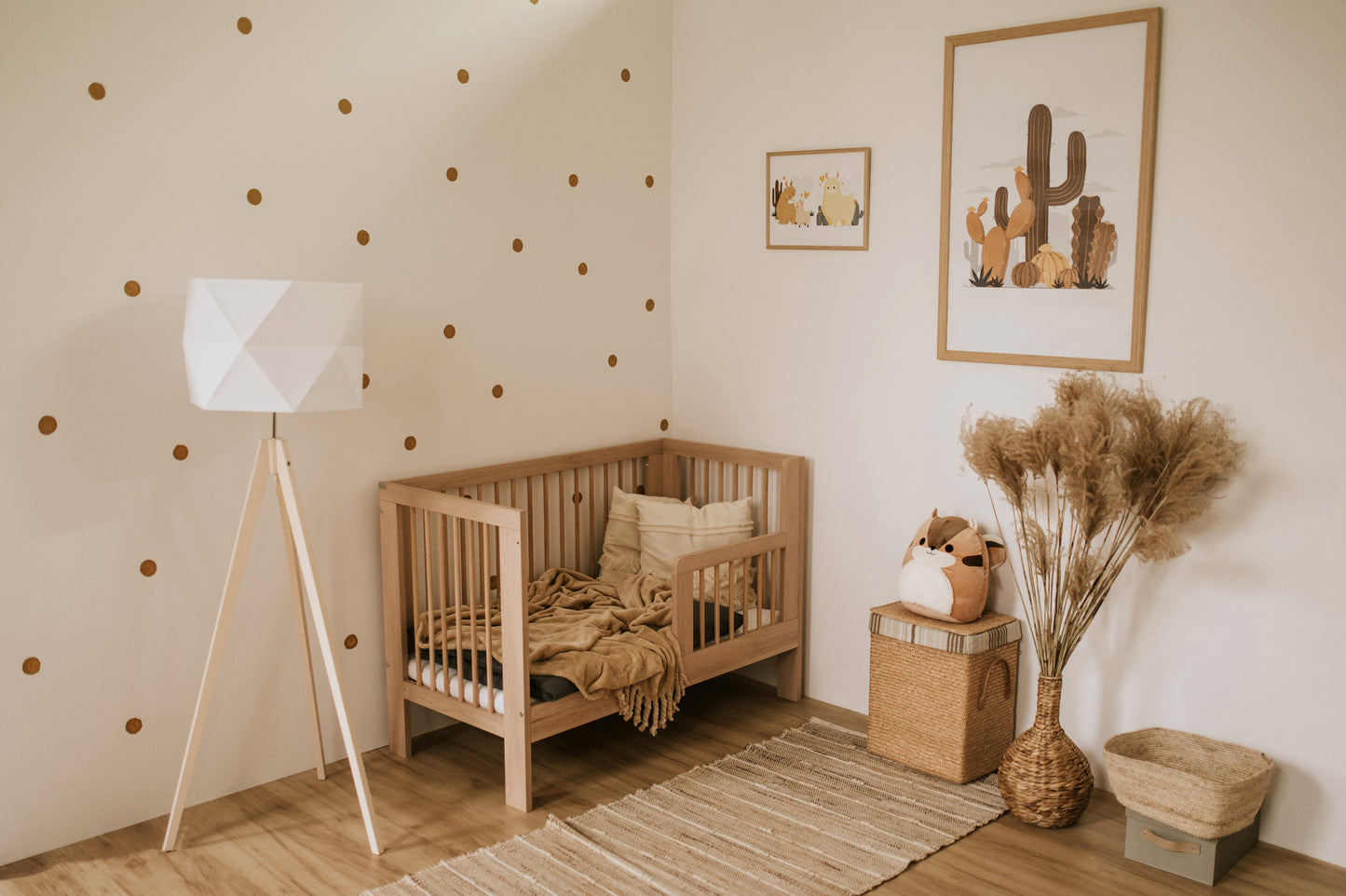 Crib Olivia Collection Beechwood 120x60 cm