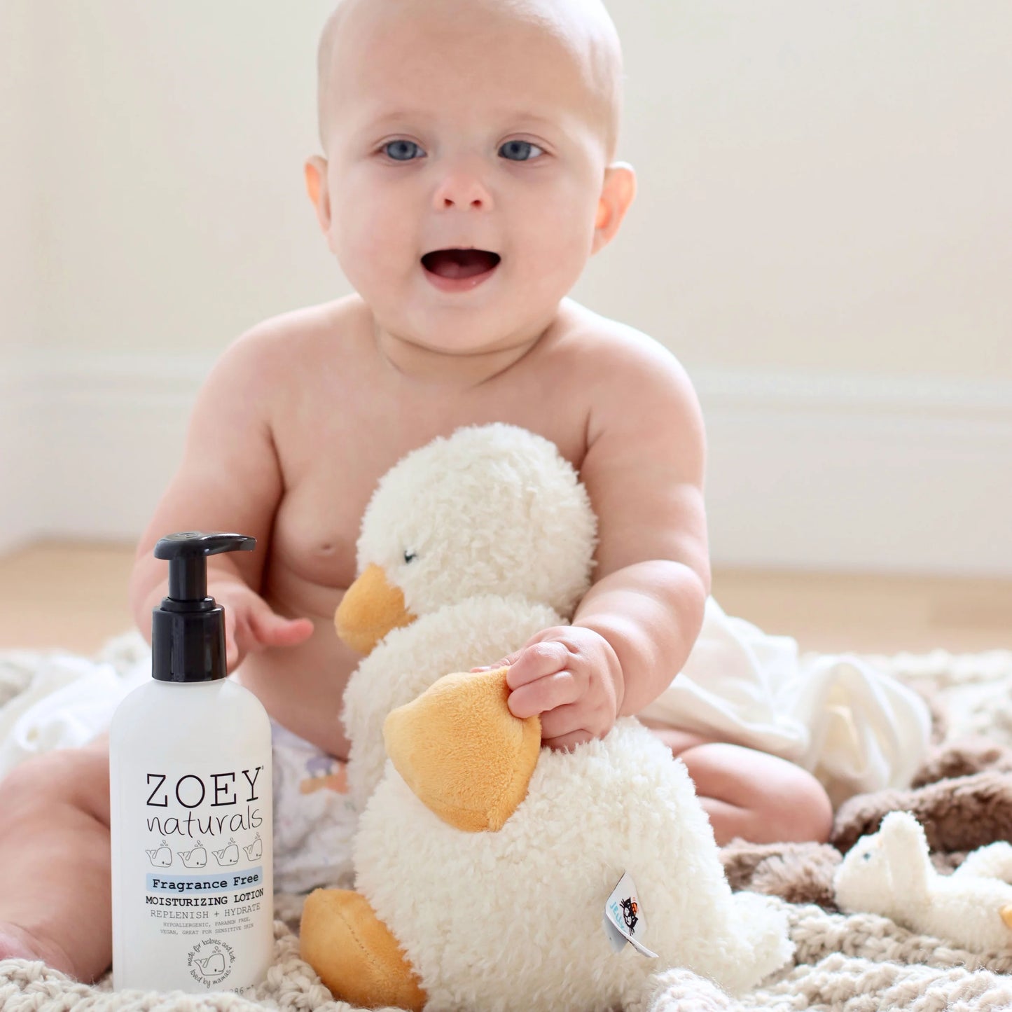 Zoey Naturals Fragrance Free Moisturizing Lotion