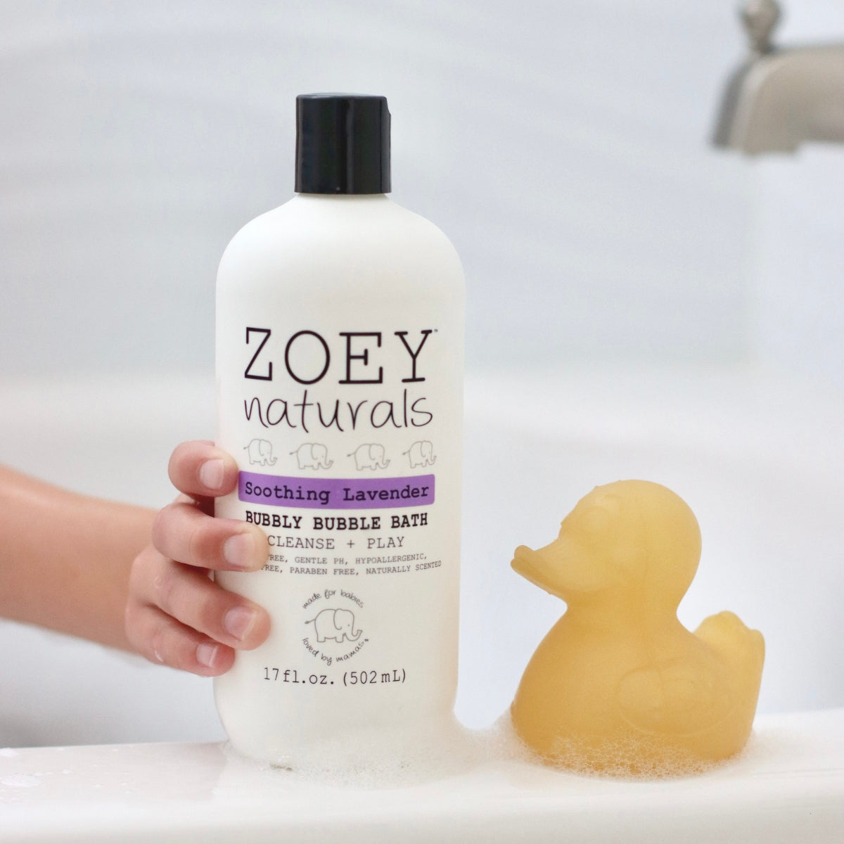 Zoey Naturals Soothing Lavender Bubbly Bubble Bath
