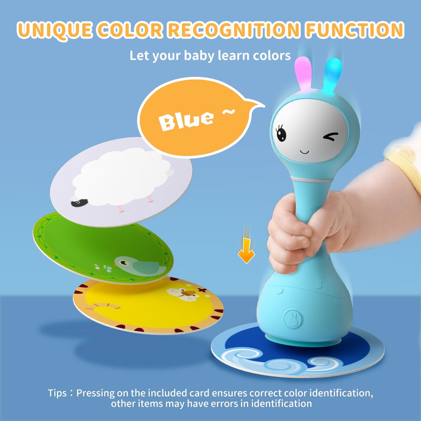 Alilo Smarty Smart Musical Baby Rattle & Nightlight
