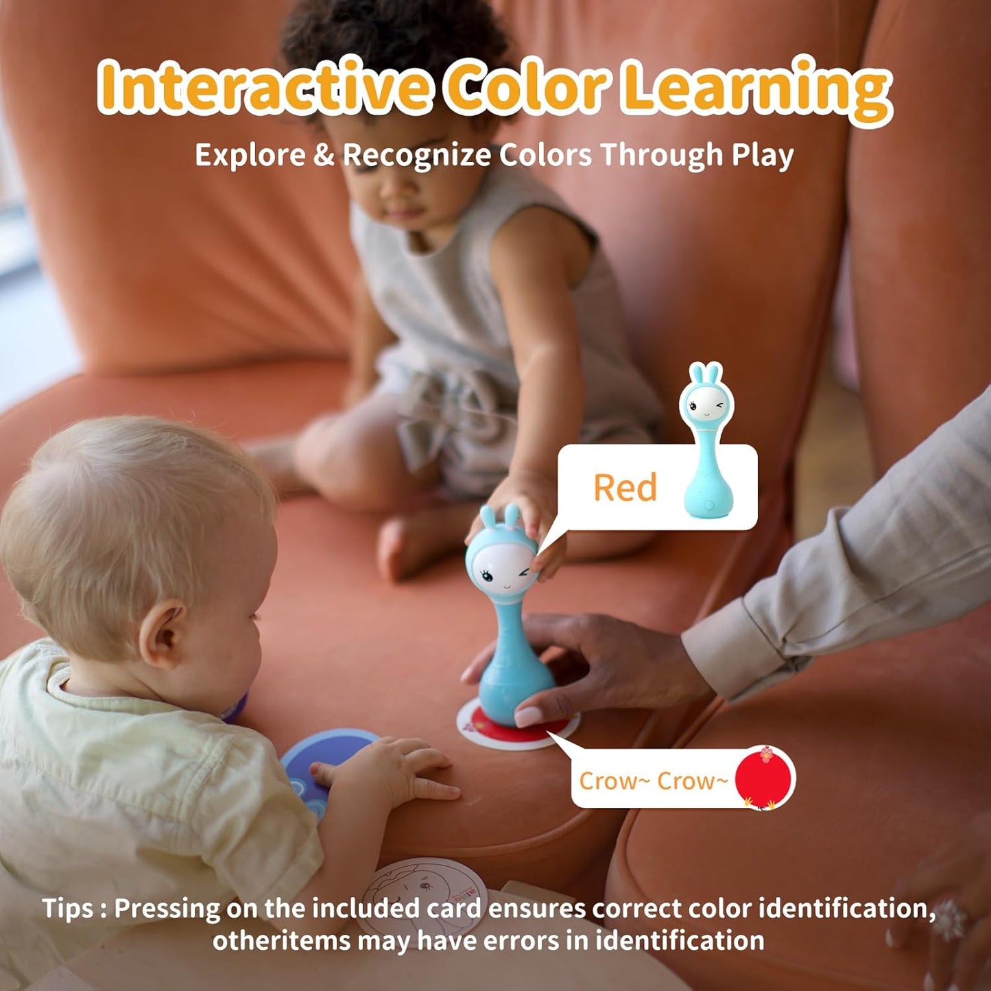 Alilo Smarty Smart Musical Baby Rattle & Nightlight