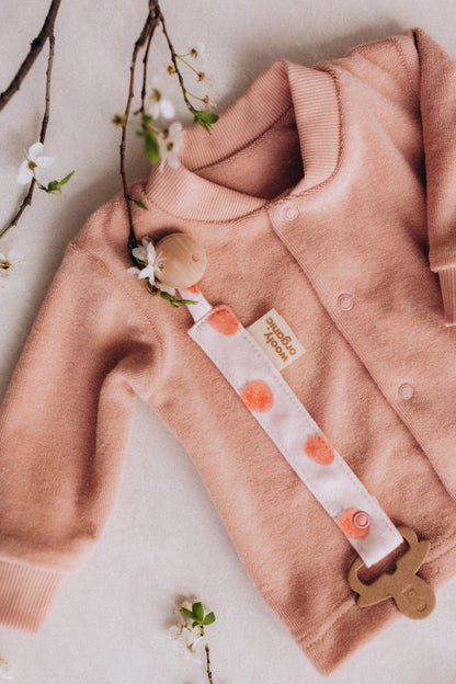 Wooly Organic Pacifier Clip