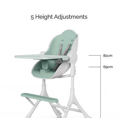 Oribel Cocoon Z 3‑in‑1 High Chair