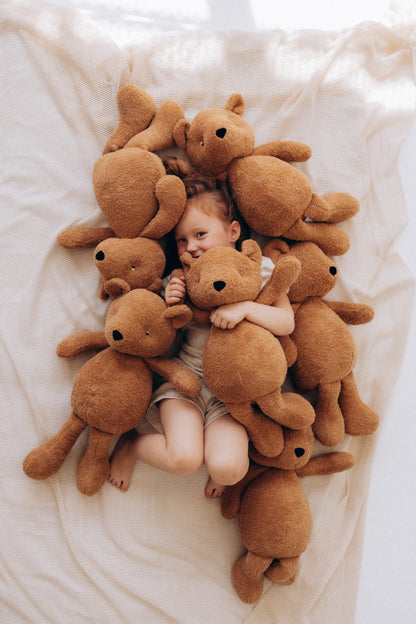 Wooly Organic Soft Toy - Teddy