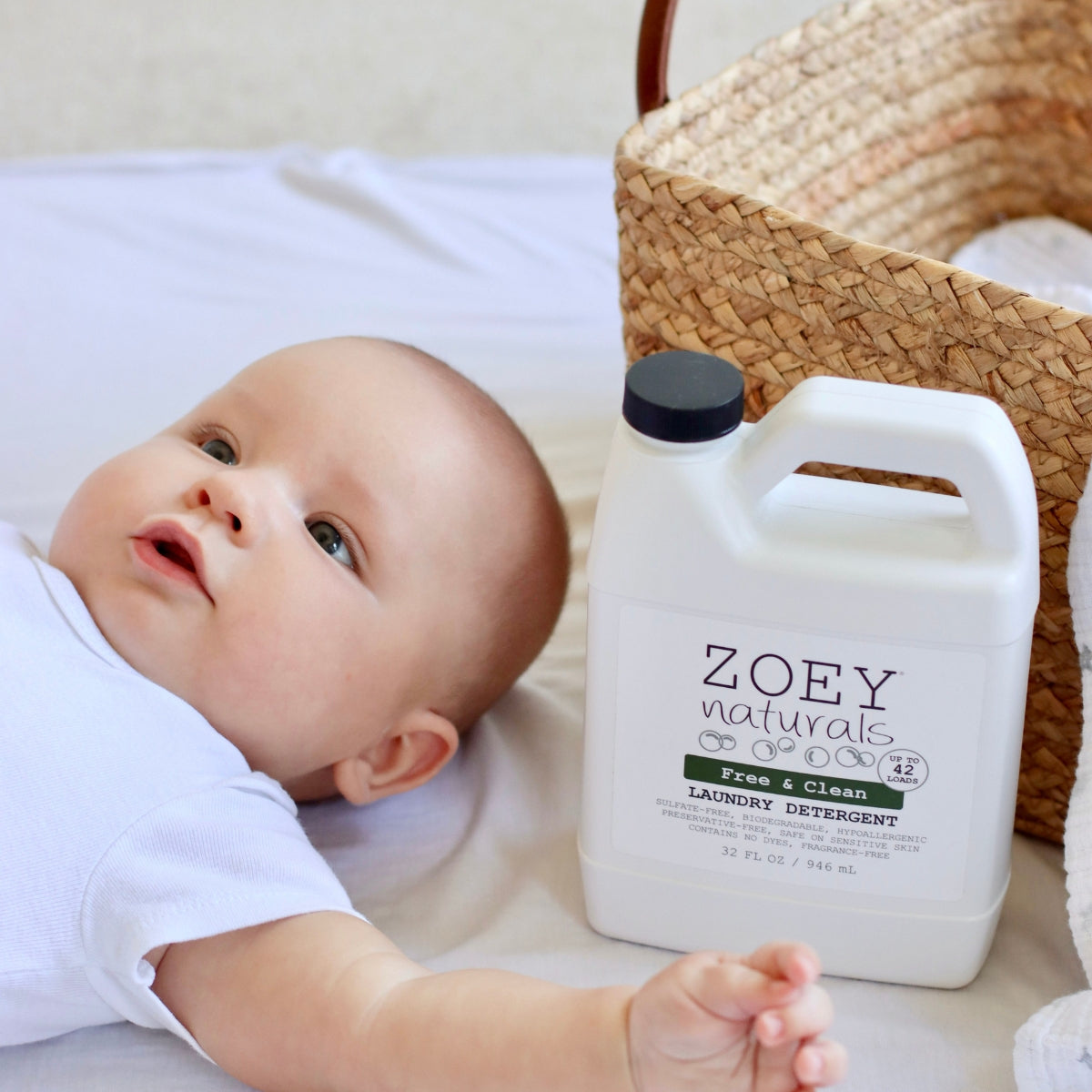 Zoey Naturals Free & Clean Laundry Detergent