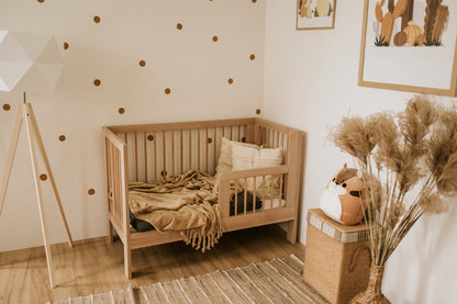 Crib Olivia Collection Beechwood 120x60 cm