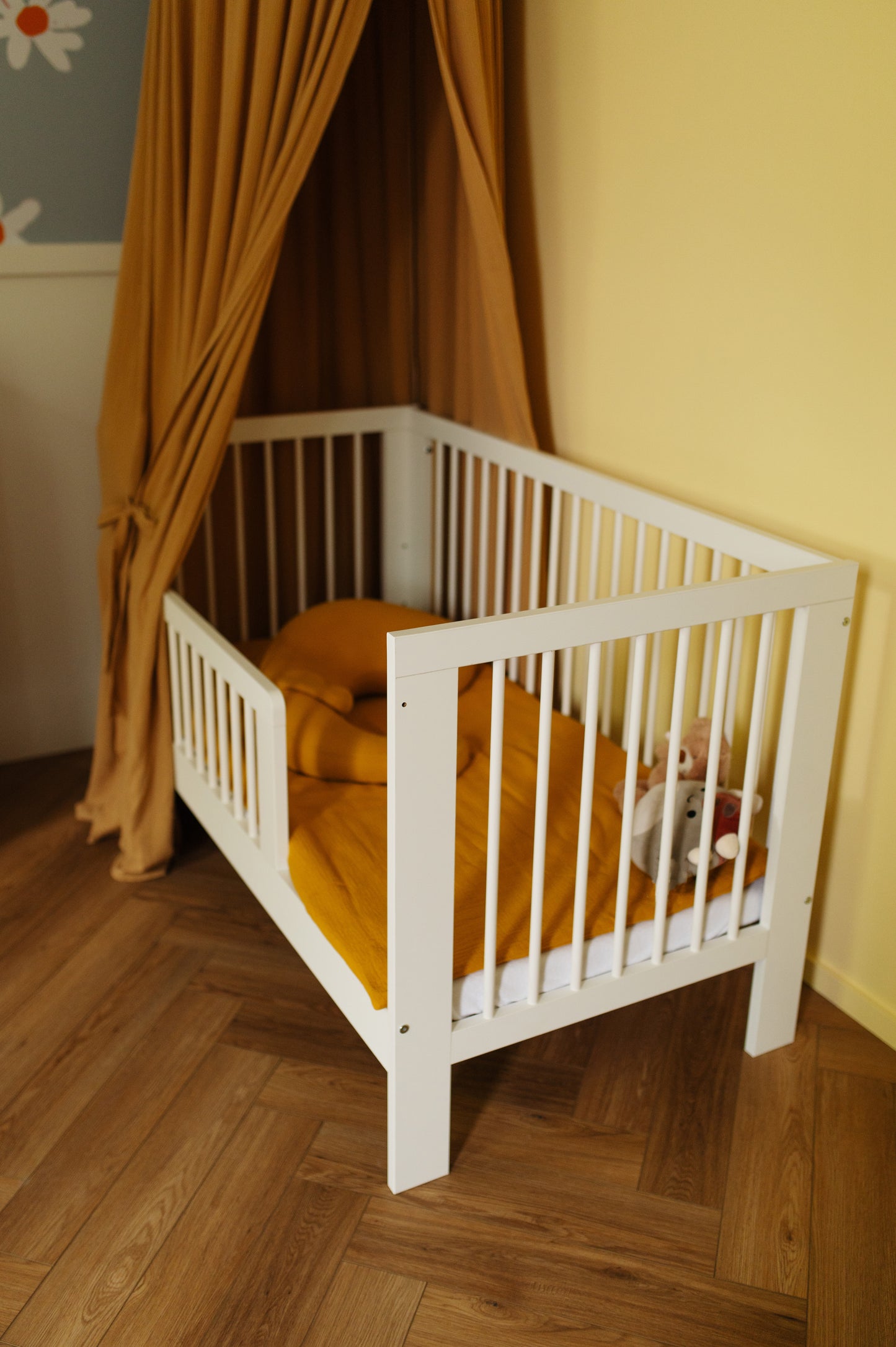 Crib Olivia Collection White 120x60 cm