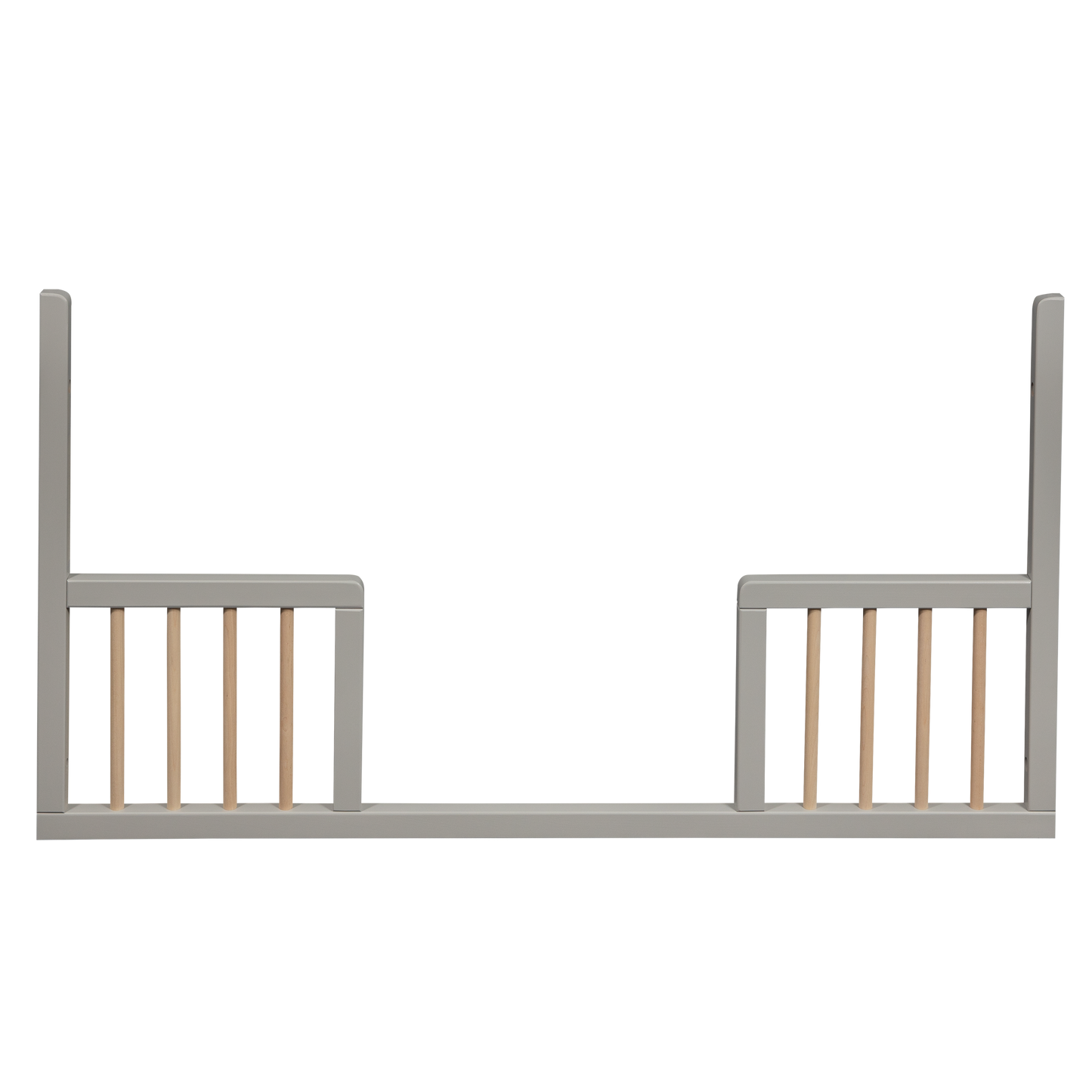 Cot Lukas Collection Soft Grey/Wax with Conversion Junior Rail