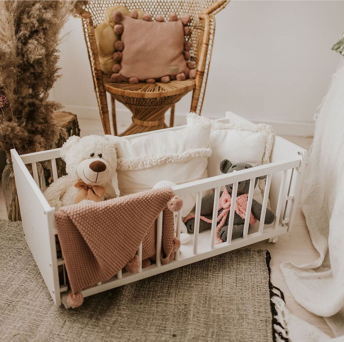 Bedside Crib Zoya Collection