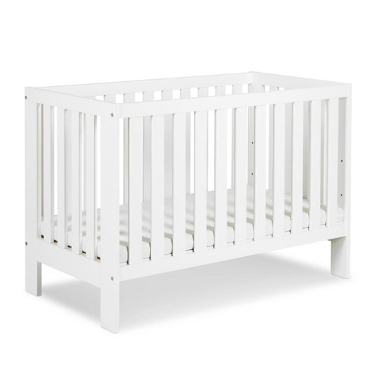 Crib Amelia II White 120x60 cm with Safery Rail