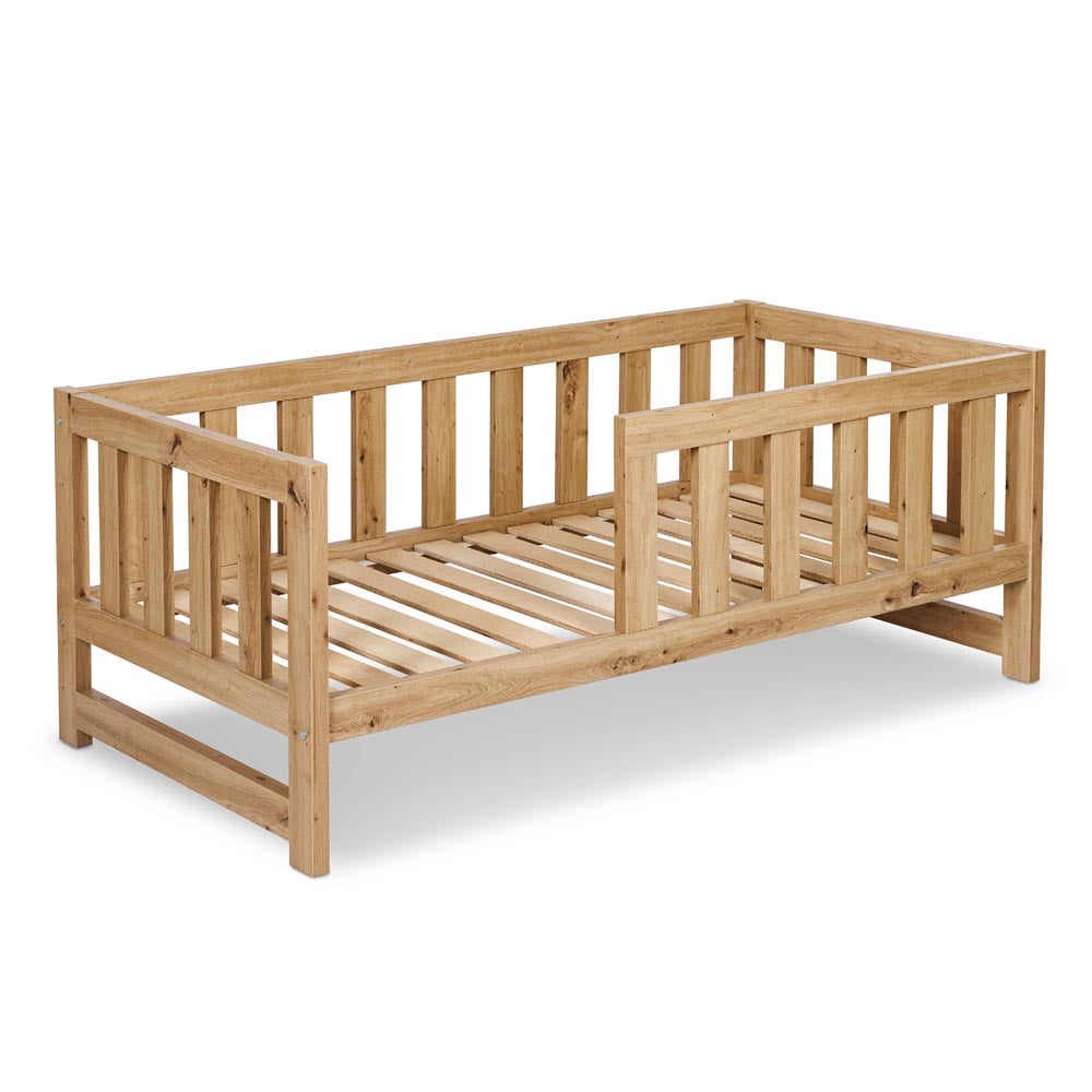 Bed Amelia Oak Collection 160x80 cm with Sleeping Container