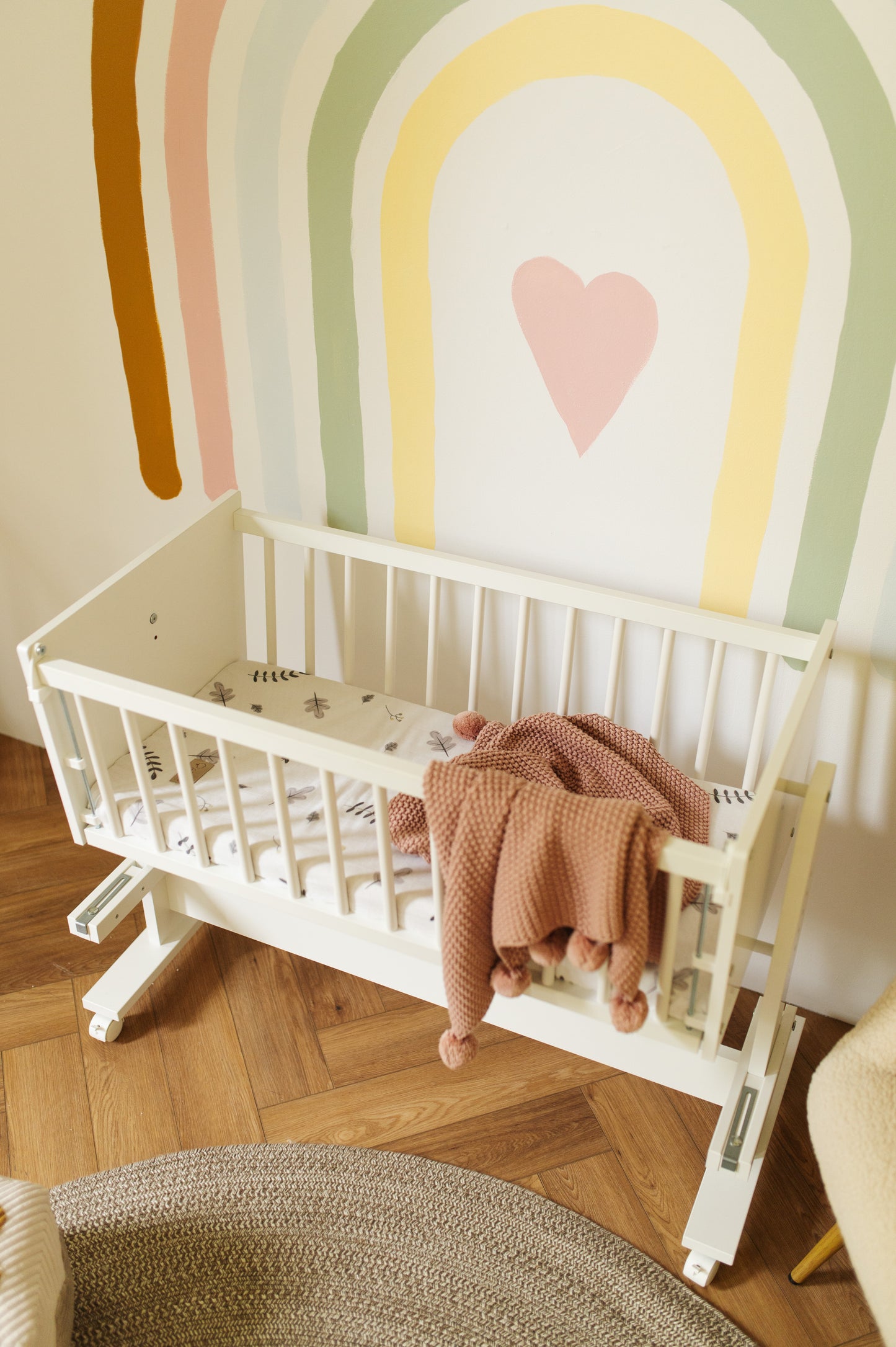 Bedside Crib Zoya Collection