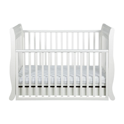 Cot Romantica Collection with Dropside and Drawer 120x60 cm