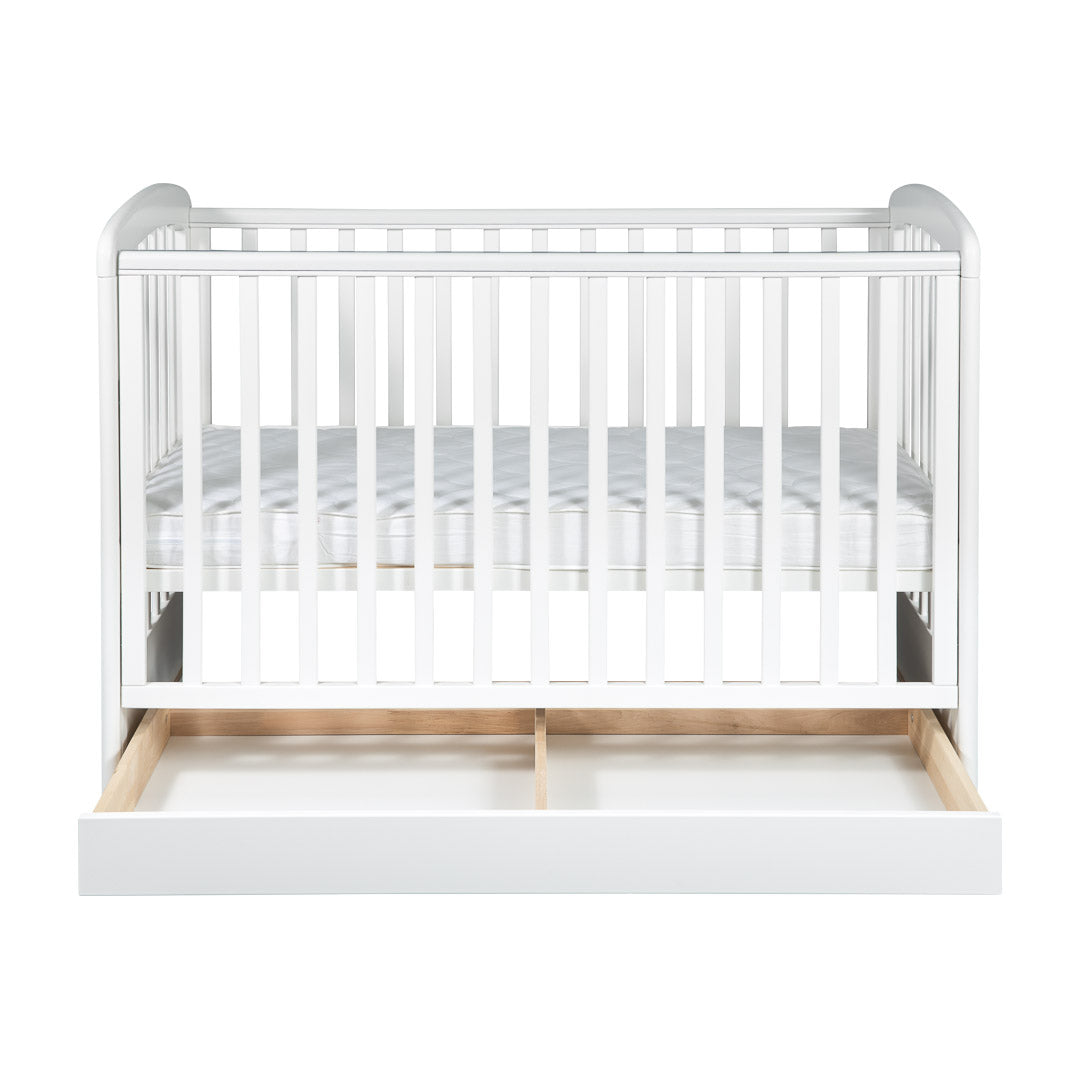 Cot Nina Collection with Dropside and Drawer