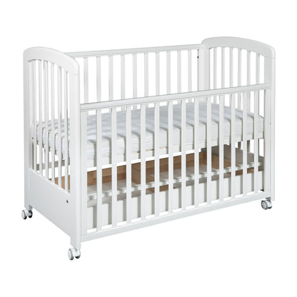 Cot Nina Collection with Dropside and Drawer 120x60 cm