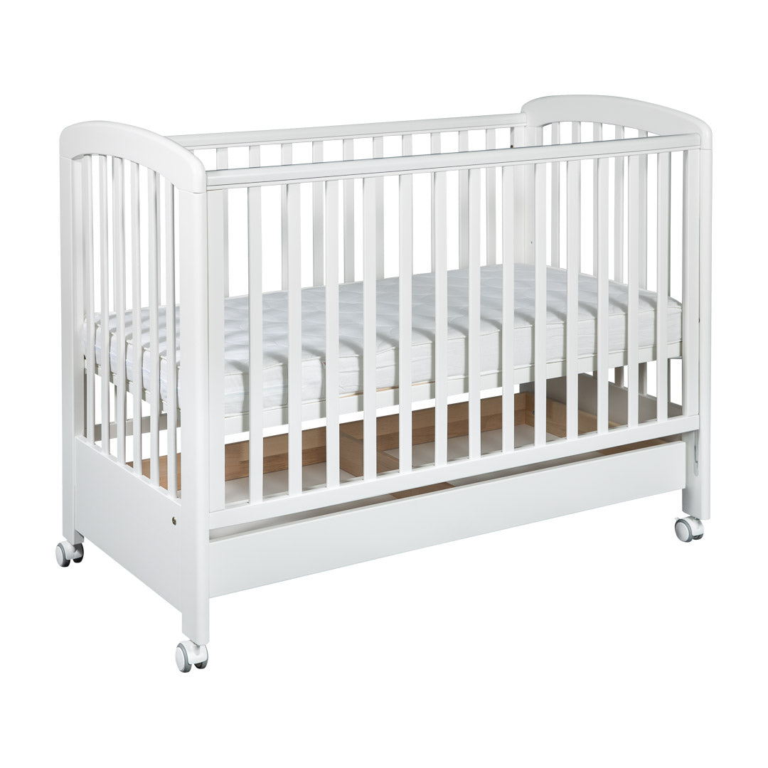 Cot Nina Collection with Dropside and Drawer