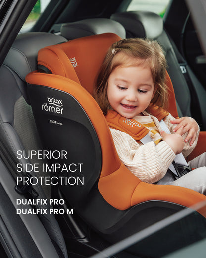 Britax Römer DualFix Pro Car Seat – 360° Safety & Comfort from Birth to 4 Years