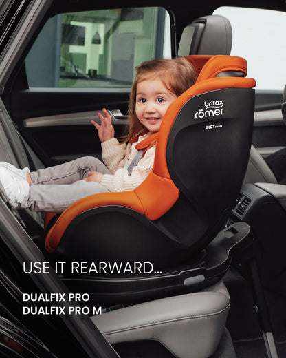 Britax Römer DualFix Pro Car Seat – 360° Safety & Comfort from Birth to 4 Years