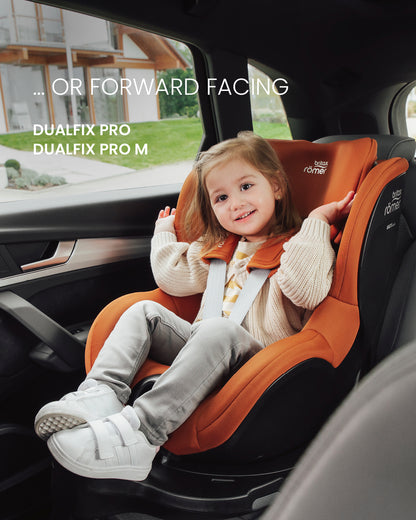 Britax Römer DualFix Pro Car Seat – 360° Safety & Comfort from Birth to 4 Years
