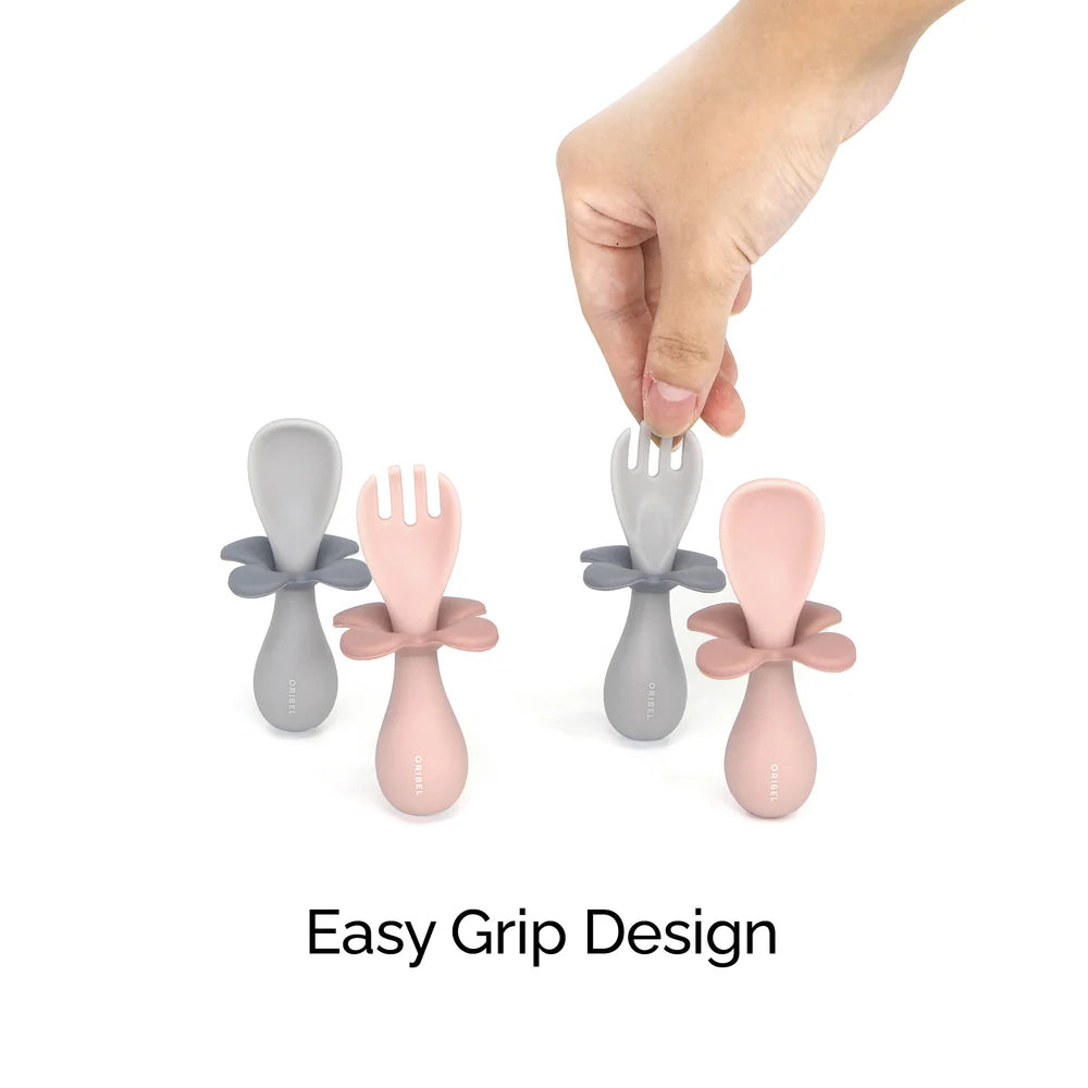 Oribel Baby Plate, Fork & Spoon