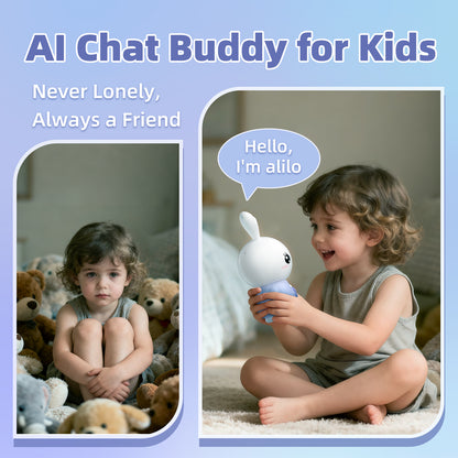 Smart AI Bunny - Interactive Educational AI Toy for Curious Young Minds