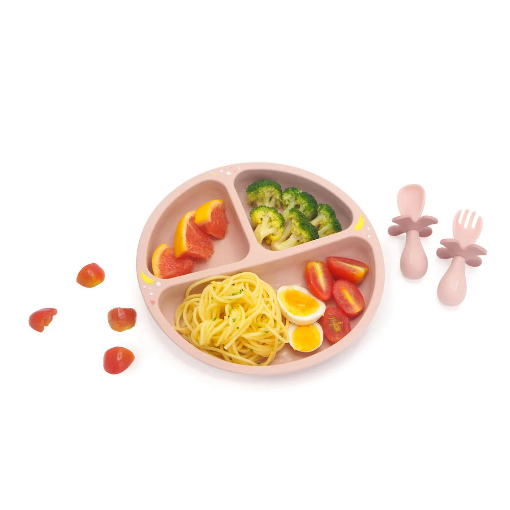 Oribel Baby Plate, Fork & Spoon