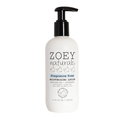 Zoey Naturals Fragrance Free Moisturizing Lotion