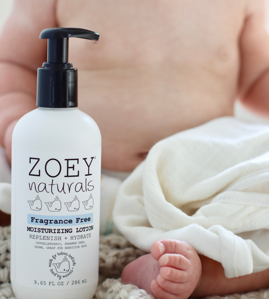 Zoey Naturals Fragrance Free Moisturizing Lotion