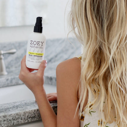 Zoey Naturals Vanilla Grapefruit Hair Detangler