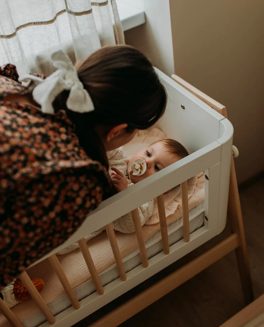 Swinging Cot Torsten Collection White/Wax