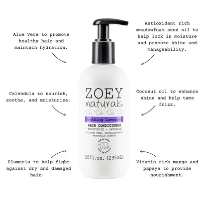 Zoey Naturals Soothing Lavender Hair Conditioner