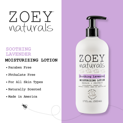 Zoey Naturals Soothing Lavender Moisturizing Lotion