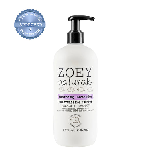 Zoey Naturals Soothing Lavender Moisturizing Lotion in a 17 fl.oz.