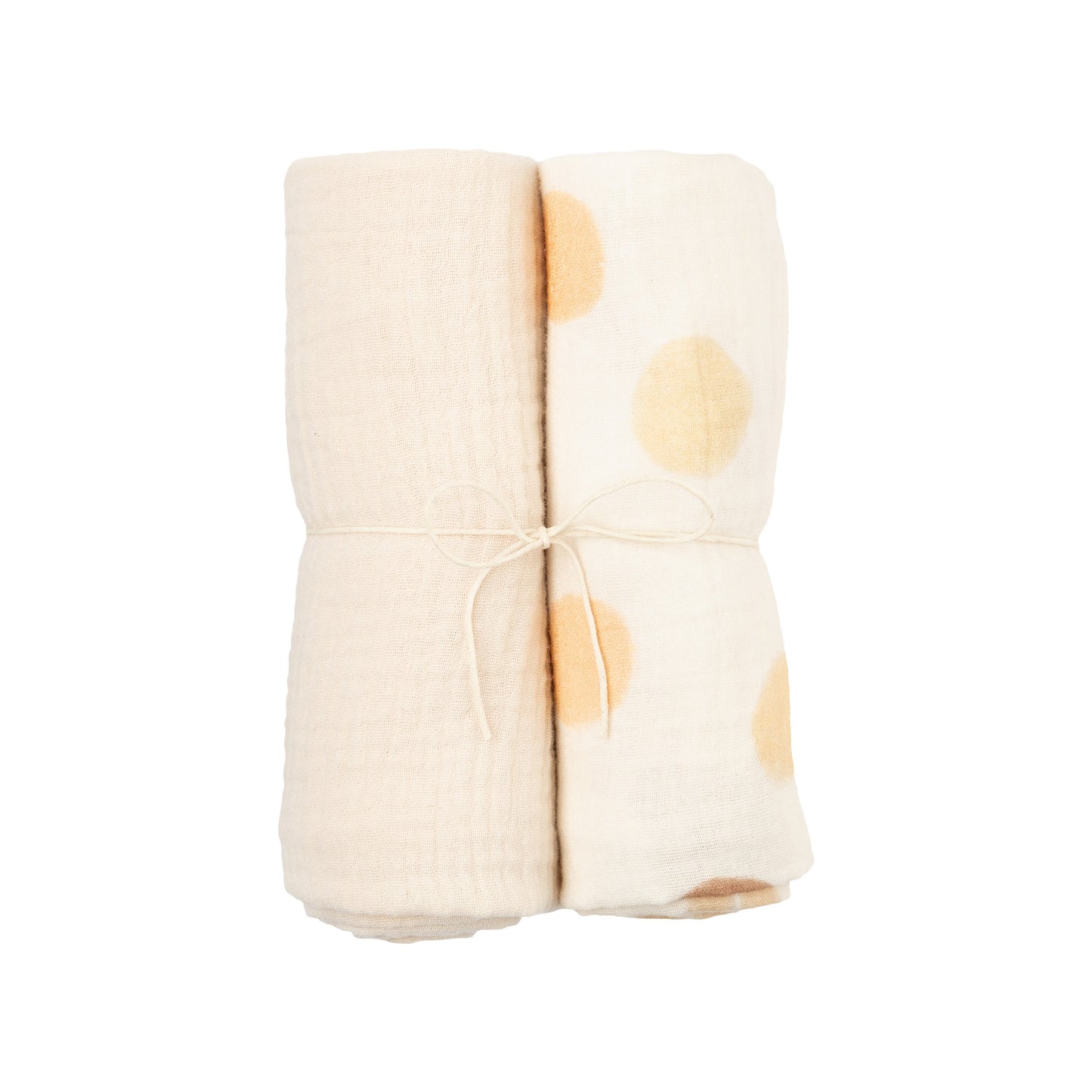 Wooly Organic Muslin Swaddles – 2 Pack