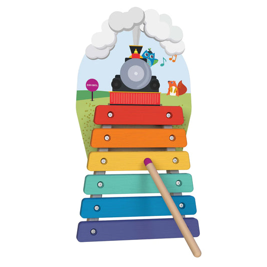 Oribel VertiPlay Wall Toy: Musical Rail Track