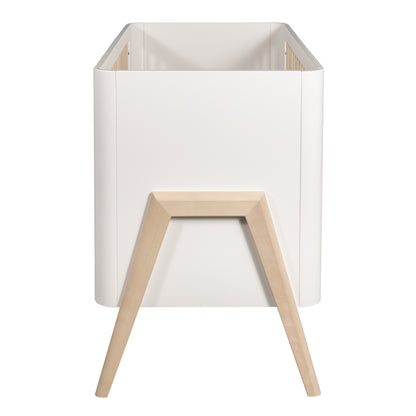 Cot Torsten Whit/Wax Collection with Conversion Junior Rail