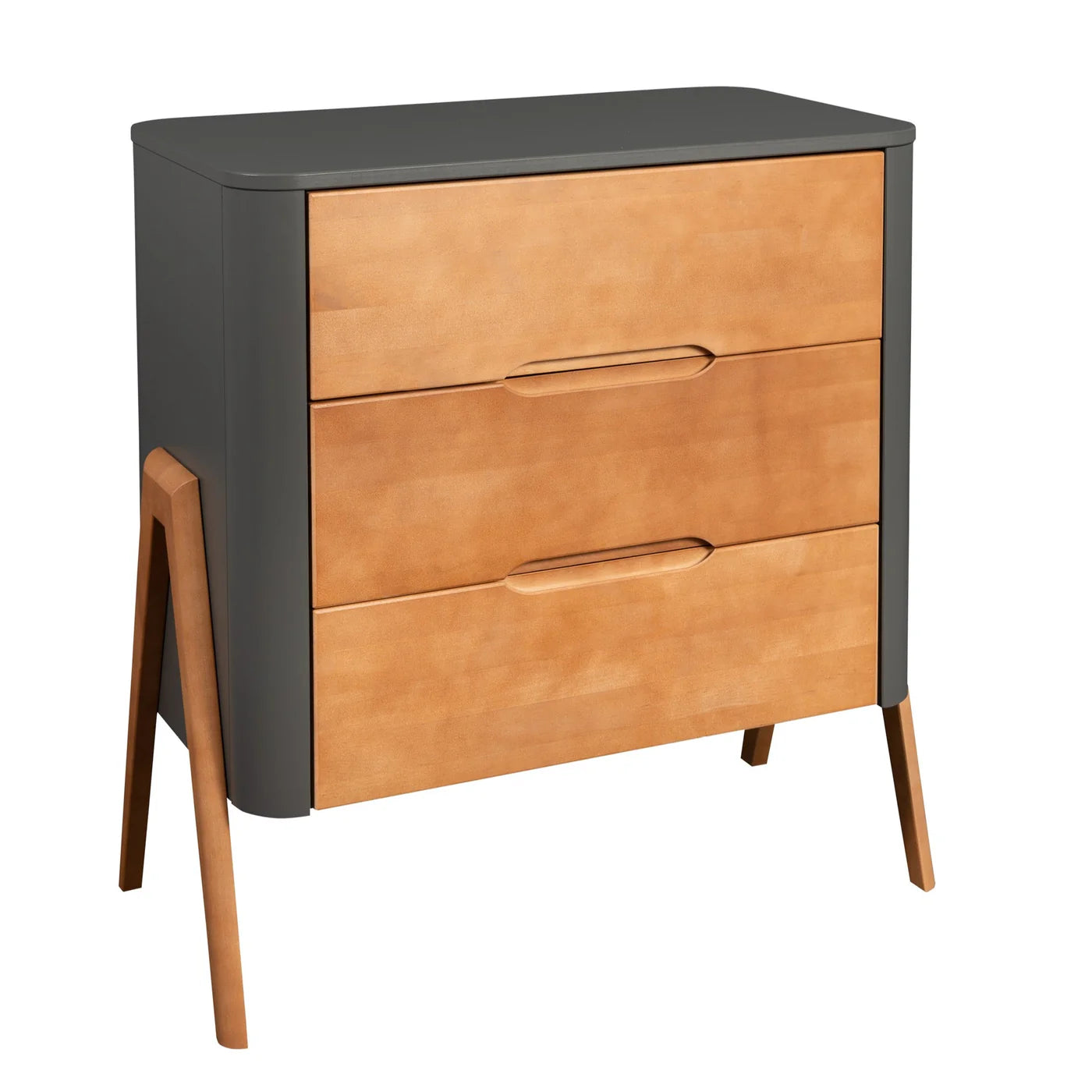 Dresser Torsten Seal Grey/Teak Collection with Changing Top