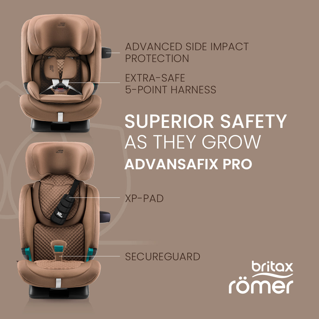 Britax Römer Advansafix Pro Car Seat – i‑Size Safety from 15 Months to 12 Years