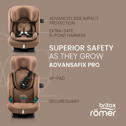 Britax Römer Advansafix Pro Car Seat – i‑Size Safety from 15 Months to 12 Years