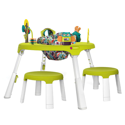 Oribel PortaPlay Forest Friends Activity Center + Stools Combo