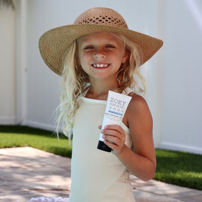 Zoey Naturals SPF 50+ Sheer Finish Mineral Sunscreen Fragrance Free