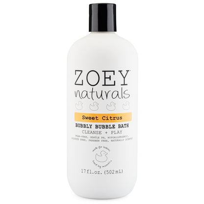 Zoey Naturals Sweet Citrus Bubbly Bubble Bath