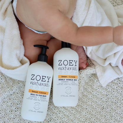 Zoey Naturals Sweet Citrus Bubbly Bubble Bath