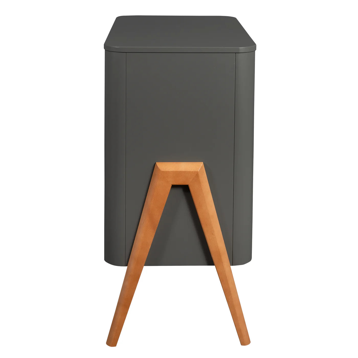 Dresser Torsten Seal Grey/Teak Collection with Changing Top