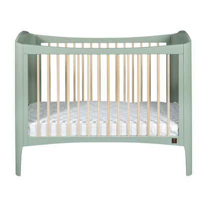 Cot Wave Collection Light Green/Wax 120x60 cm
