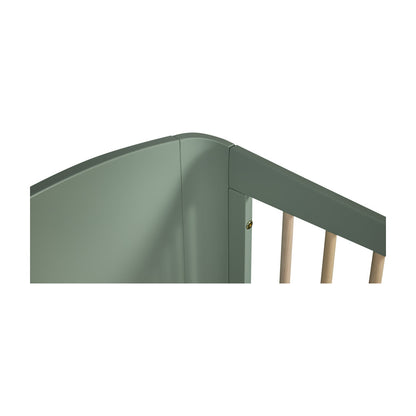 Cot Wave Collection Light Green/Wax 120x60 cm