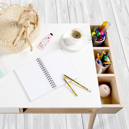 LittleSky Sofie Desk – Scandinavian Beech Wood Study Table