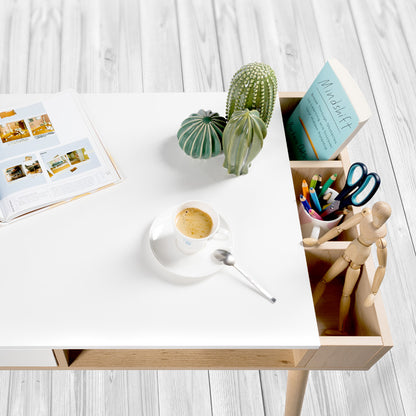 LittleSky Sofie Desk – Scandinavian Beech Wood Study Table